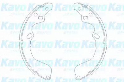 KAVO PARTS kbs4404 -  Комплект тормозных колодок